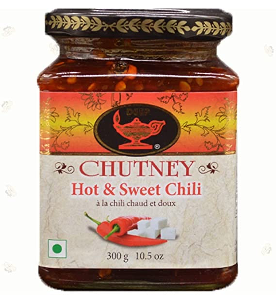 Deep Chutney Hot & Sweet Chilli  10.5 oz