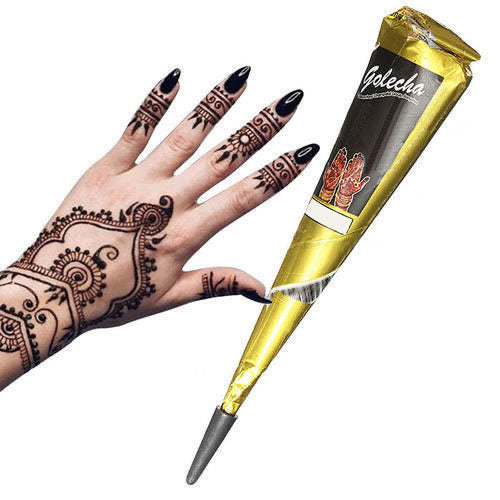 Dulhan Herbal Henna / Mehandi Cone - Black - ea