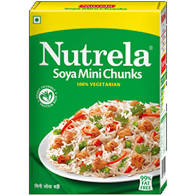 Nutrela Mini Soya Chunks 7.7oz