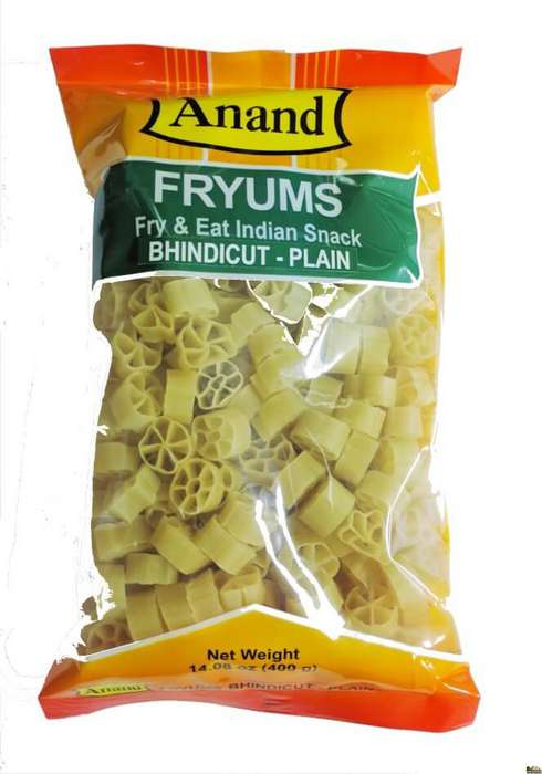 Anand Fryums Bindi Cut Plain 400g