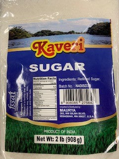 Kaveri Indian Sugar White ( Sulphur Free ) 2 lb