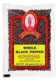 Laxmi Black Pepper Whole 100g