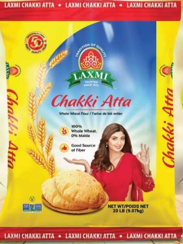 Laxmi Whole Wheat Chakki Atta 10lb