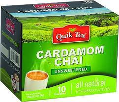 Quik Tea Cardamom Chai unsweet 240g
