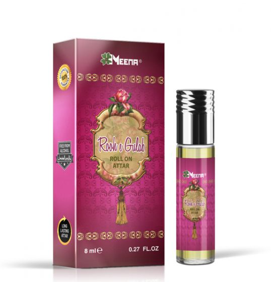 Meena Rooh E Gulab & Rose Attar 2.5ml