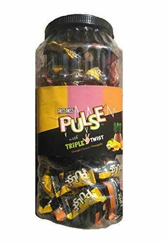 Pulse Triple Twist Candy Jar 150Pc / 600g