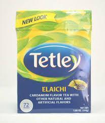 Tetley green Tea Bags Elaichi 72ct 144 gm 