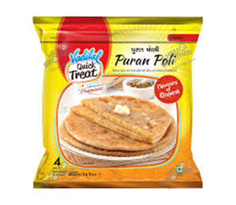 Vadilal Puran Poli 4 Pc / 400gm